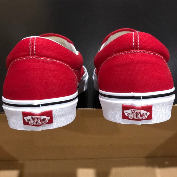 Vans Classic Slip-On Checker Flame Racing Red - Picture 2 of 4